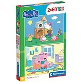 Peppa Pig Puzzle 2 x 60 Teile Spiel