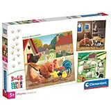 Puzzle Bauernhof 3x48 tlg. Spiel