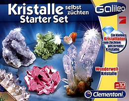 Kristalle selbst züchten, Starter-Set (Experimentierkasten) Spiel