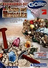 Ausgrabungsset - Steine und Mineralien (Experimentierkasten) Spiel