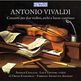 Angelo/Venturi,Luca/ Cicillini CD Vivaldi: Concertos For Two Violins