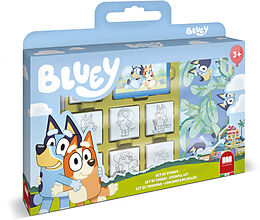 Stempelset Bluey 12 Teile Spiel