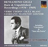 BENIAMINO GIGLI CD Unveröffentlichte Aufnahmen