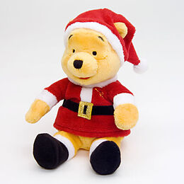 20 cm Winnie Pooh als Weihnachtsmann Spiel