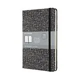 Blankobuch geb Moleskine Notizbuch - Blend Large/A5, Liniert, Fester Stoffeinband, Grau von 