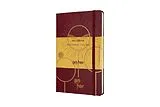 Blankobuch geb Moleskine Notizbuch - Harry Potter Large/A5, Liniert, Fester Einband, Band 6, Dunkelrot von 