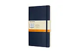 Blankobuch kt Moleskine Notizbuch Large/A5, Liniert, Soft Cover, Saphir von Moleskine