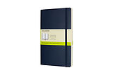 Kartonierter Einband Moleskine Notizbuch Large/A5, Blanko, Soft Cover, Saphir von Moleskine