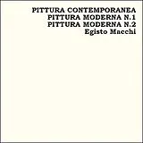 Egisto Macchi Vinyl Pittura Contemporanea - Pittura Moderna N.1 &