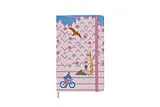 Blankobuch Ln Moleskine Notizbuch - Sakura Large/A5, Liniert, Stoffeinband, Fahrrad von 