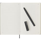 Album, vorbedruckt geb Moleskine Smart Writing Set Smart Pen+ 3, Smart Notebook, Large/A5, Liniert, Schwarz von 