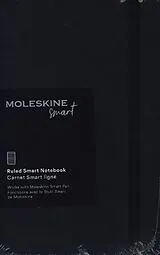 Blankobuch geb Moleskine Smart Notizbücher, Pocket/A6, liniert, Fester Einband, Schwarz von 