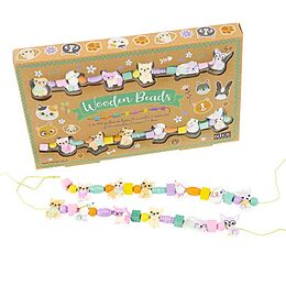 Perlen-Set Tiere aus Holz Spiel