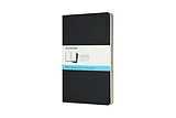 Blankobuch geb Notizbuch / large. Black 3 Set / gepunktet /A5 von