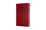 Blankobuch geb Moleskine Passion Journal L/A5, Wine, Hard Cover, Dark Red von 