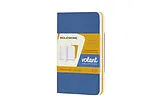 Blankobuch geb Moleskine Volant XS, 2x Set, Ruled, Soft Cover, Forget-Me-Not Blue, Amber Yellow von