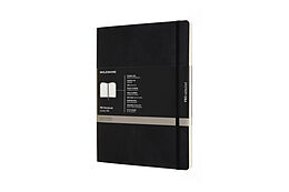 Geheftet Moleskine PRO Notebook XL, Soft Cover, Black von 