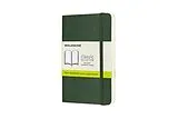 Blankobuch geb Moleskine Notebook P/A6, Plain, Soft Cover, Myrtle Green von 