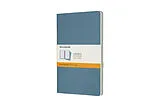 Geheftet Moleskine Cahier Notizhefte, 3er-Set, Brisk Blue, Large (13x21), Liniert von 