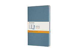 Geheftet Moleskine Cahier Notizhefte, 3er-Set, Brisk Blue, Large (13x21), Liniert von 