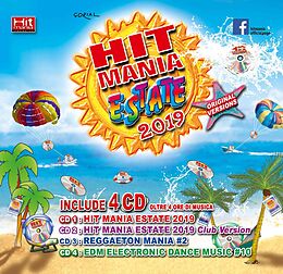 Various CD Hit Mania Estate 2019 (4cd + Rivista)