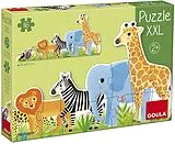 Dschungel, von klein bis groß (Kinderpuzzle) Spiel