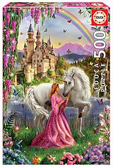 Educa Puzzle. Fairy and Unicorn 500 Teile Spiel