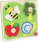 Biene, Apfelbaum und Schnecke (Holzpuzzle) Spiel
