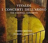 Europa Galante CD Concerti Dell'addio