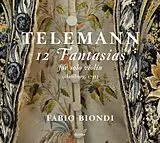 Fabio Biondi CD 12 Fantasias For Solo Violin