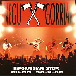 Negu Gorriak Vinyl Hipokrisiari Stop! Bilbo 93-x-30