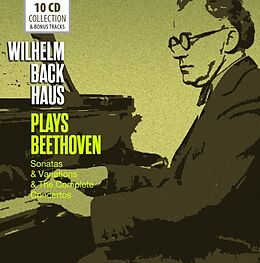 Wilhelm Backhaus CD Plays Beethoven - Sonats & Variations