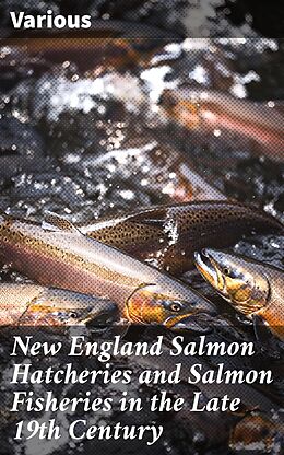 eBook (epub) New England Salmon Hatcheries and Salmon Fisheries in the Late 19th Century de Various