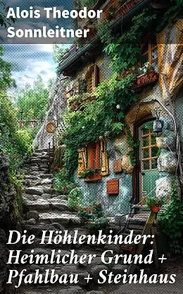 E-Book (epub) Die Höhlenkinder: Heimlicher Grund + Pfahlbau + Steinhaus von Alois Theodor Sonnleitner