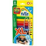 SES Baby Farbstifte 8 Stück Spiel