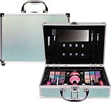 Kosmetikkoffer Grün-Silber Spiel