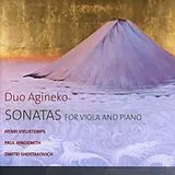 Duo Agineko CD Sonaten Für Viola & Klavier
