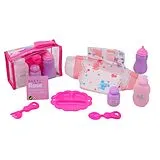 Puppen Pflegeset in Tasche Spiel