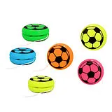 6 Fussball Jo-Jos Spielzeug Spiel