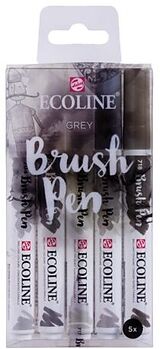 Article non livre Brush Pen 5er Set Grey de 