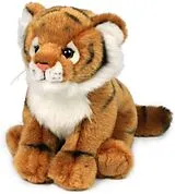 WWF Tiger, sitzend, 15 cm, Plüschtier Spiel