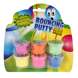 Bouncing Putty 6 Farben Spiel