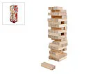 Wackelturm aus Holz, 48 Teile Spiel