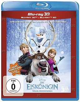 Die Eiskönigin - Völlig Unverfroren - 3d+2d Blu-ray