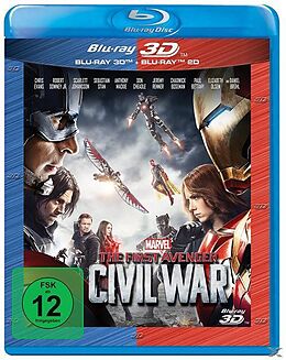 Evans, Chris Blu-ray 3D The First Avenger: Civil War 3D BD (3D / 2D)