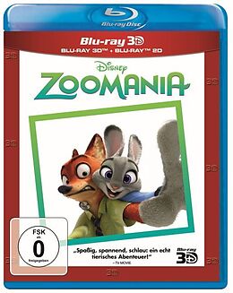 Various Blu-ray 3D Zoomania 3D BD (3D / 2D)