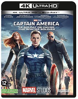 Captain America: le soldat de l'hiver - Combo UHD 4K & BD Blu-ray UHD 4K