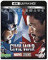 Captain America: Civil war - Combo UHD 4K & BD Blu-ray UHD 4K