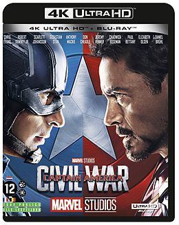 Captain America: Civil war - Combo UHD 4K & BD Blu-ray UHD 4K