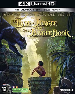 Le livre de la jungle (live action) - Combo UHD 4K & BD Blu-ray UHD 4K